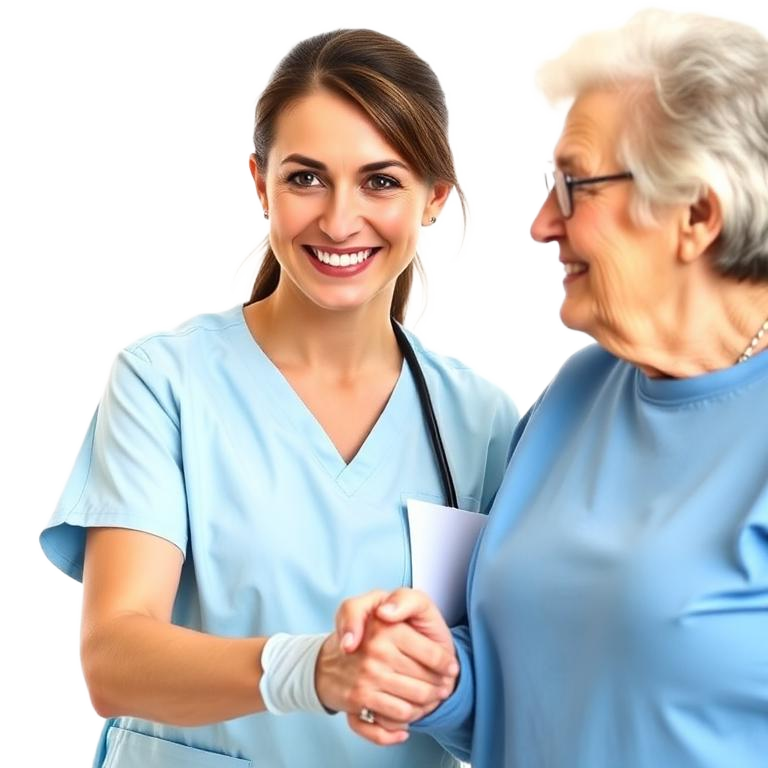 Home with a heart symbolising compassionate home care